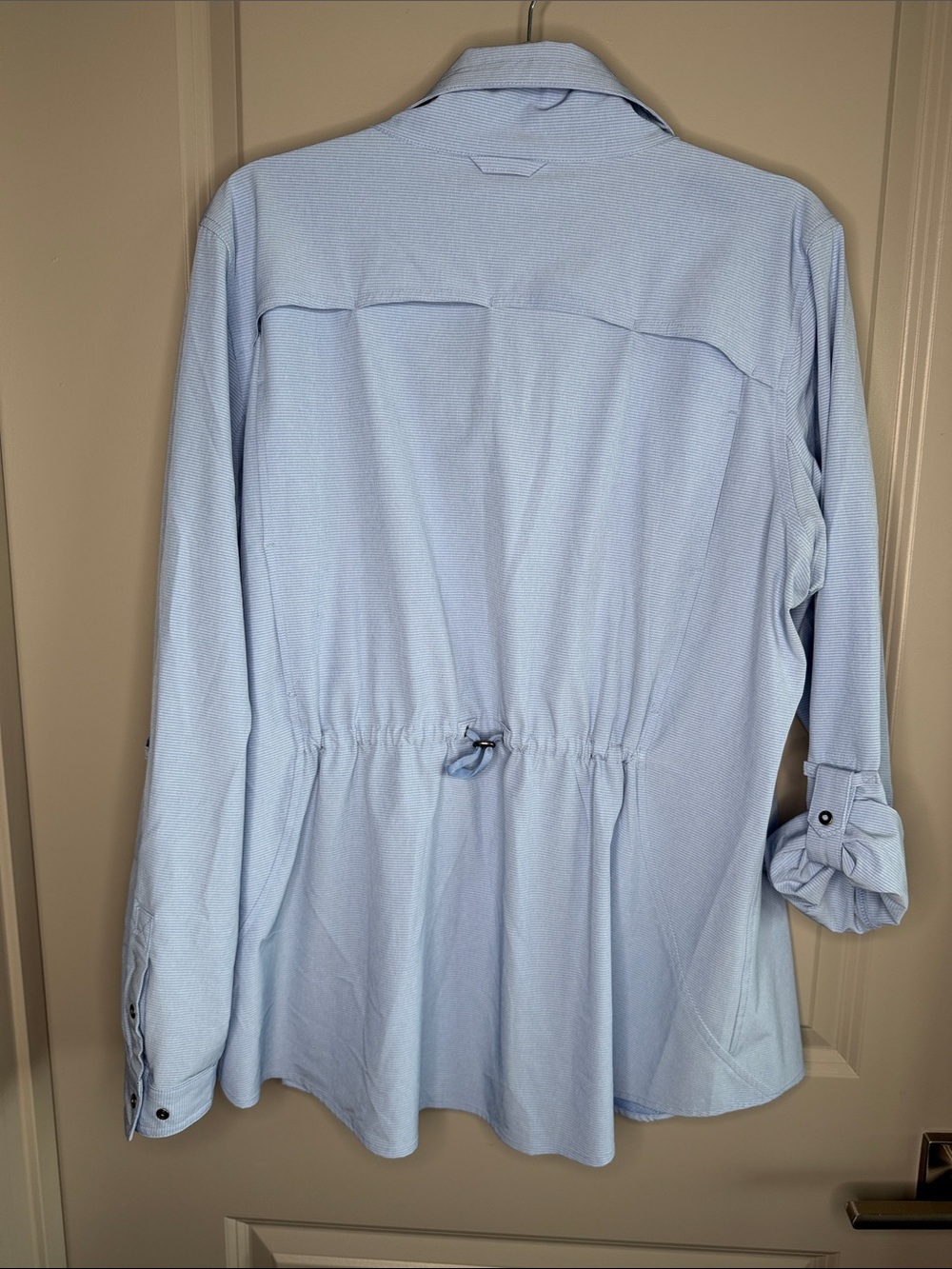 Duluth Trading Co Light Blue Performance Polo - Picture 6 of 6